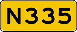 Provincial highway 335 shield}}