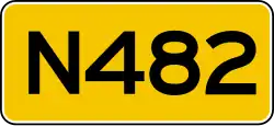 Provincial highway 482 shield}}