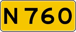 Provincial highway 760 shield}}