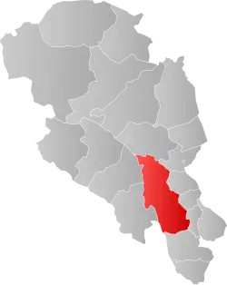 Land within Oppland