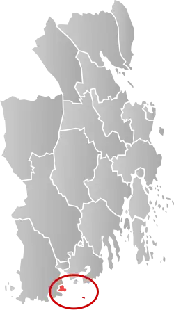 Stavern within Vestfold