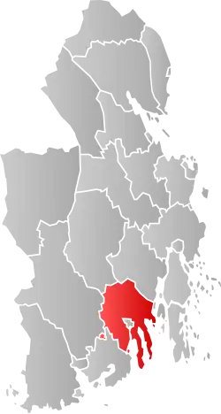 Sandar within Vestfold