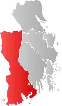 Larvik within Vestfold