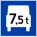 Heavy traffic lane[f]