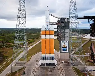 Delta IV Heavy before NROL-32 Launch