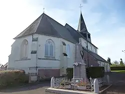 The church in Noyers-Saint-Martin