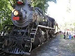 SY-1647M (No. 142) operating at the Belvidere and Delaware River Railway in Belvidere, New Jersey, in the United States
