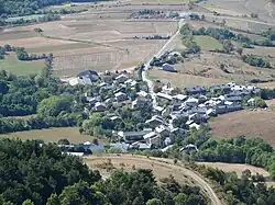 An aerial view of Nahuja