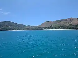 Beach and cove at Nacula Island