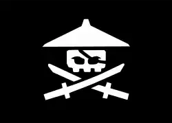 The Misfortune's Keep's pirate flag from Lego Ninjago