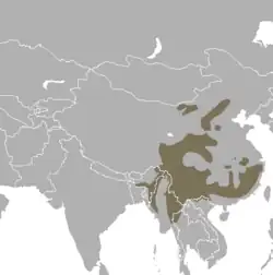 Map of range