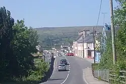 The R262 road passes through Frosses