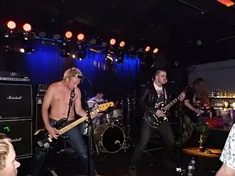 Nails performing in 2014