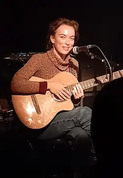 Bock performing in Paris, February 2024