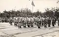 Mandarins at coronation ceremony