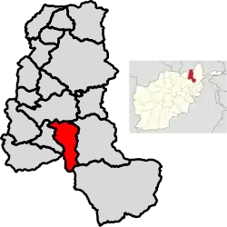 Namak Ab District Map