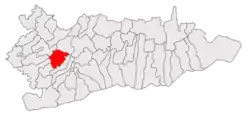Location in Călărași County