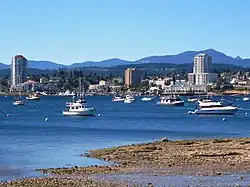 Skyline of Nanaimo