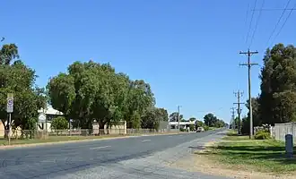 Main street of Nanneella