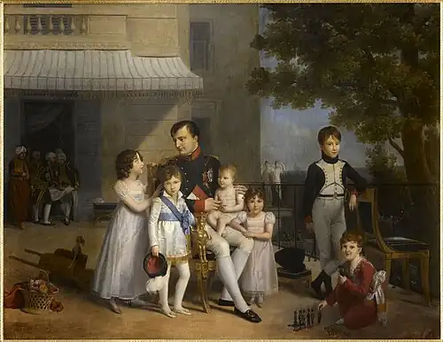 Napoléon sur la terrasse de Saint-Cloud by Louis Ducis