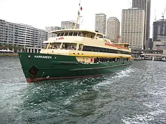 Narrabeen at Circular Quay in 2011