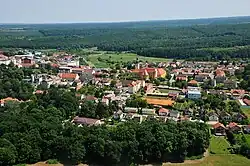Aerial view of Našice