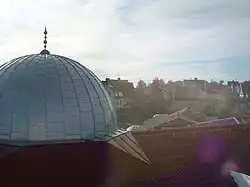 the dome of the mosque