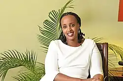 Photograph of Natasha Karugire in 2023