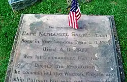 Nath. Saltonstall marker