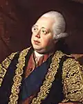 Portrait of Lord North for Britain at war