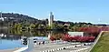 View of the National Carillon from Commonwealth Place