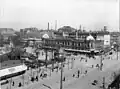 The site just before the square was built