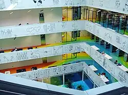 Interior of the National Library of Technology