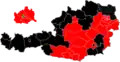 Strongest party by constituency