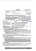 Back side of an Austrian absentee/mail ballot (2017, before the reform)