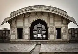 Naulakha pavilion (1633) in the Lahore Fort[17]