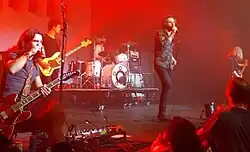 Navarone performing live in December 2019