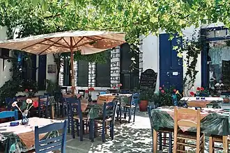 Image 34Traditional Greek taverna, integral part of Greek culture and cuisine. (from Culture of Greece)
