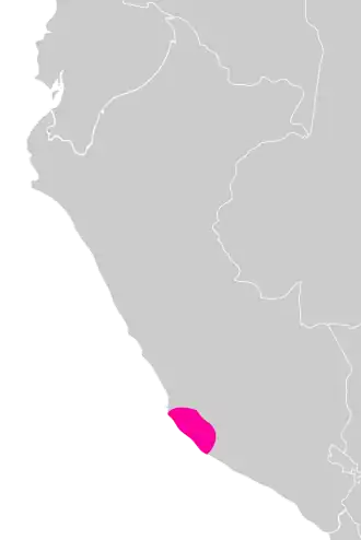Area of control and influence of the Nazca.