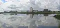 Panorama of Moncton, with Assomption Square in the center.
