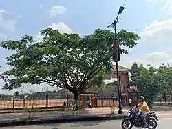 Near the entrance of Nehru Maidan