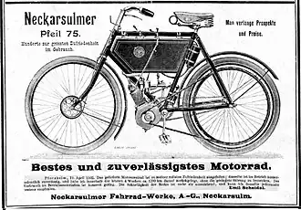 Neckarsumer Pfeil 75 (1902)
