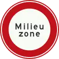 C22a: Environmental zone: no access for vehicles not compliant with article 86d of RVV 1990