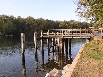 Wharf at Nelligen on the Clyde River