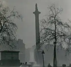 The column during the Great Smog of 1952