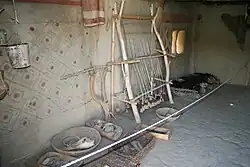 House interior, reconstruction