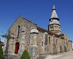 The church in Néris-les-Bains