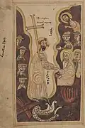 Folio 5v: Harrowing of Hell
