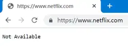 Netflix currently doesn't offer their streaming service in China due to a challenging regulatory environment