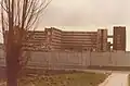 Paveley Bank, Netherley, Liverpool - housing being demolished (December 1983)